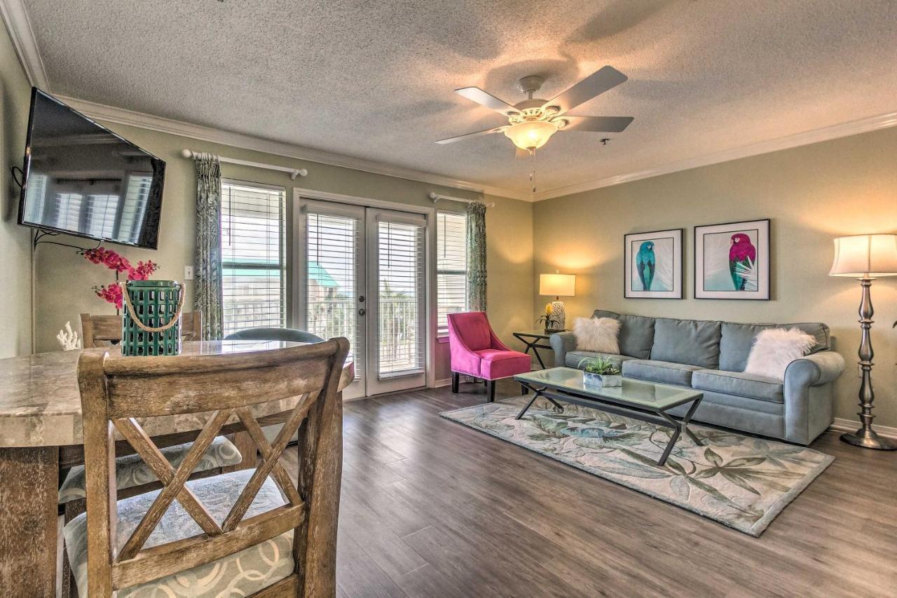 Sunny Emerald Coast Condo With Pool Steps To Beach! 德斯廷 外观 照片