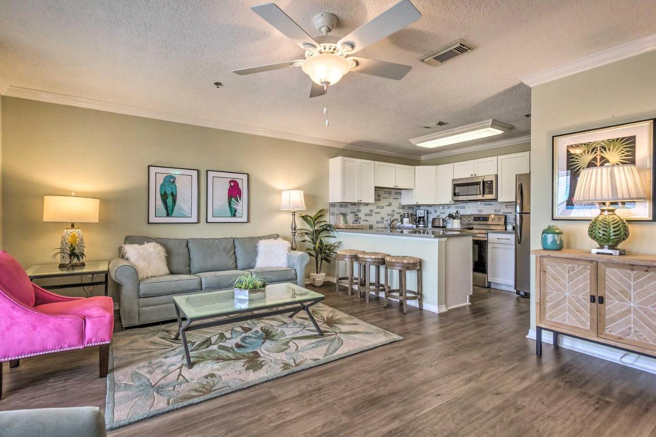 Sunny Emerald Coast Condo With Pool Steps To Beach! 德斯廷 外观 照片